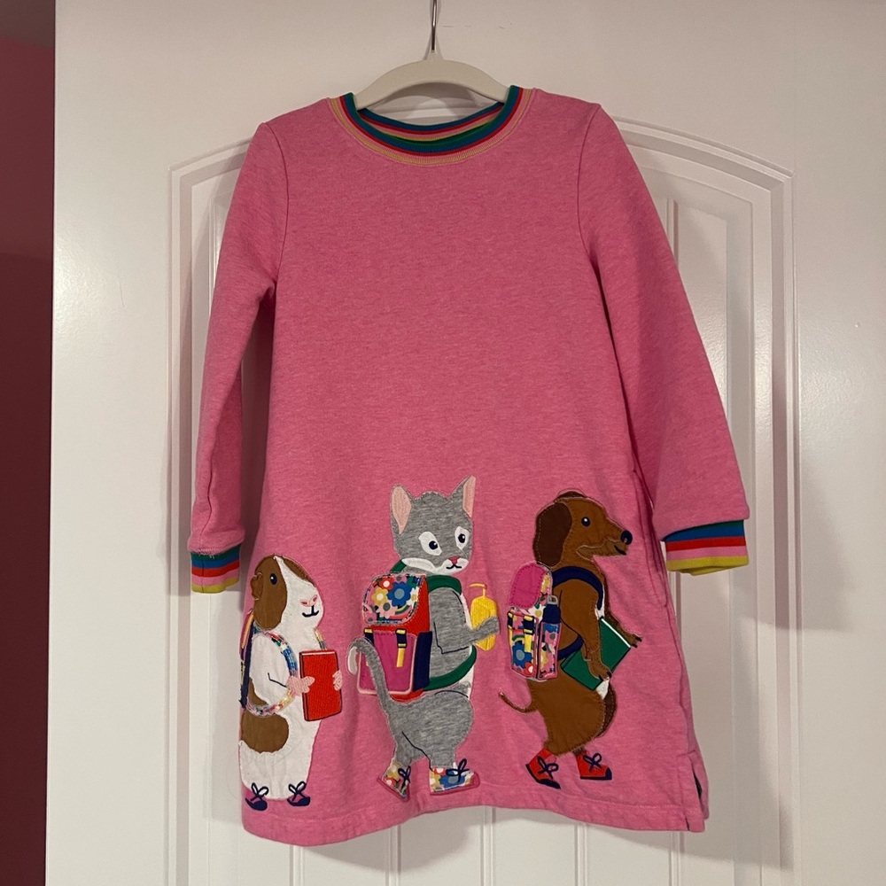 Girl size 5-6 Mini Boden Dress